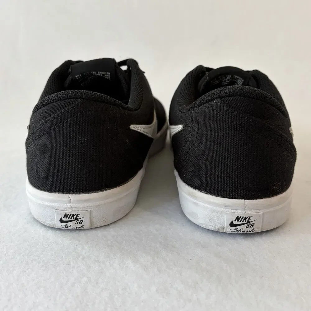 Nike SB Shoes Women’s 9.5 Black White Sneakers Low Top